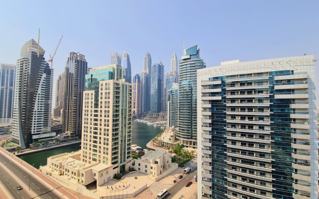 Marco Polo - 1BR with Marina Views Near Metro & Marina Mall Apartments
