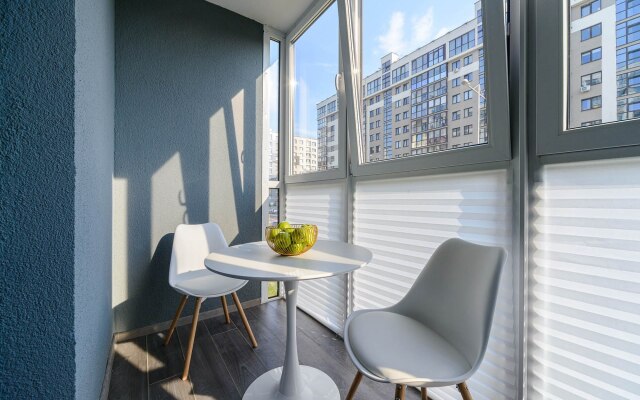 1-komnatnye HomeApart P. Mstislavtsa, 6 Apartments