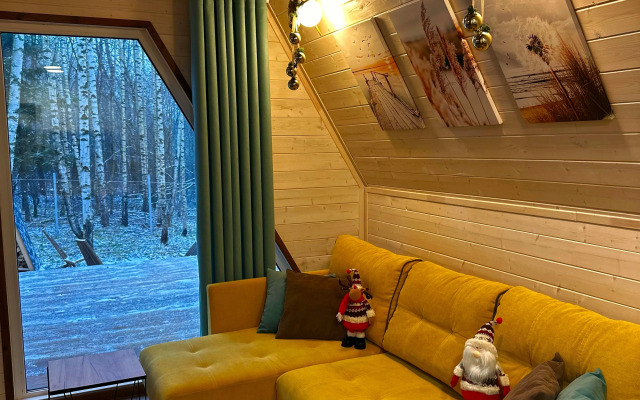 Частный дом с камином