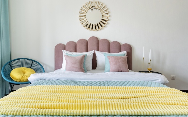 Квартира Евро-двухкомнатная Тиффани у метро рядом с разводным мостом на Неве и центром