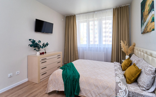 Квартира однокомнатная у парка Облаков Галицкого на 4 гостя