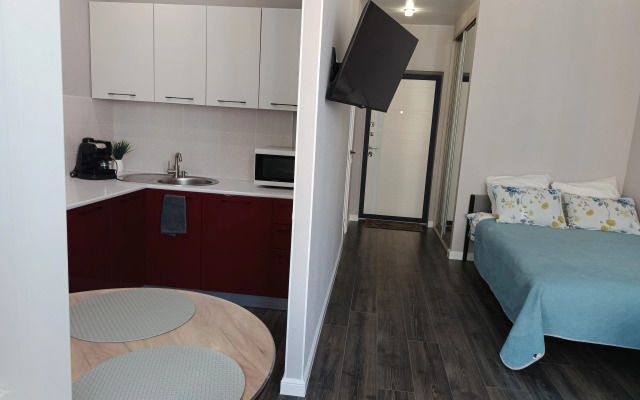 Studiya V Novom Dome Nedaleko Ot Russkogo Ostrova Flat