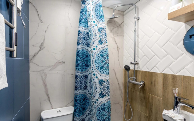 Апартаменты Студия с Кухней с Дизайнерским Ремонтом