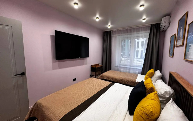 3 Komnatnaya Kvartira V Novom Dome So Vsemi Udobstvami Flat