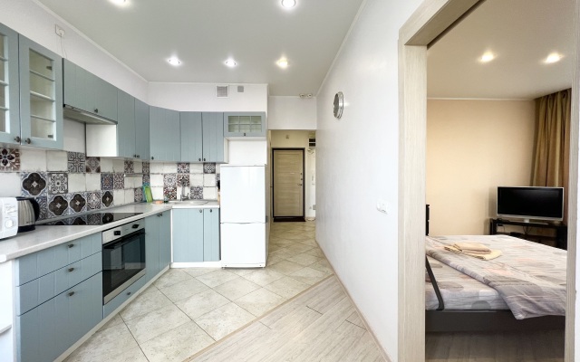 Апартаменты Однокомнатные на Переулке Хрустальном 27 на 17 этаже