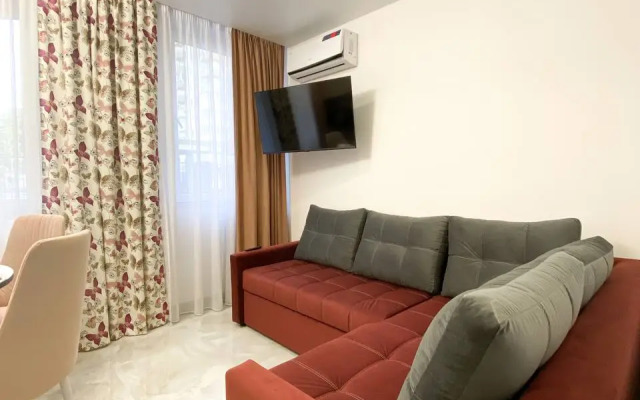 Апартаменты с двумя кроватями, балконом и ванной, 16 этаж