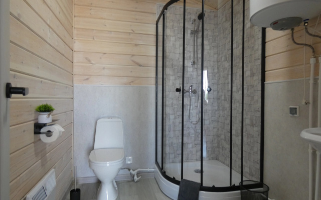 Частный Дом 4 с Двуспальной Кроватью