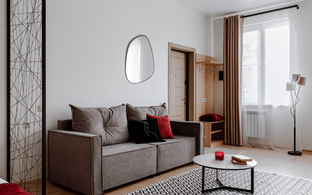 Yevrodvushka Kaminnaya Istoriya V Samom Serdtse Sochi Flat