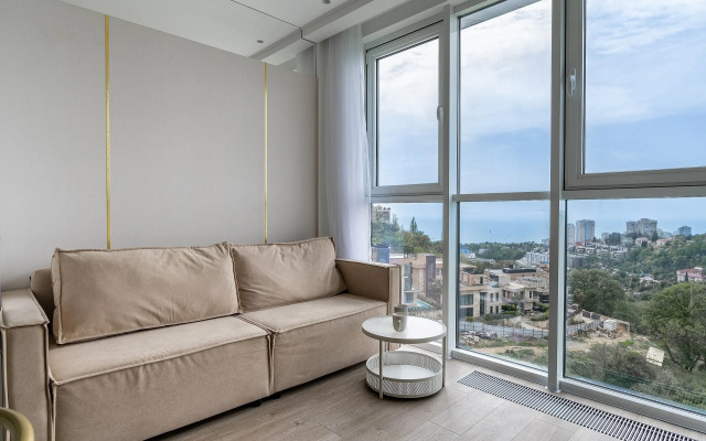 Апартаменты Однокомнатные с видом на море