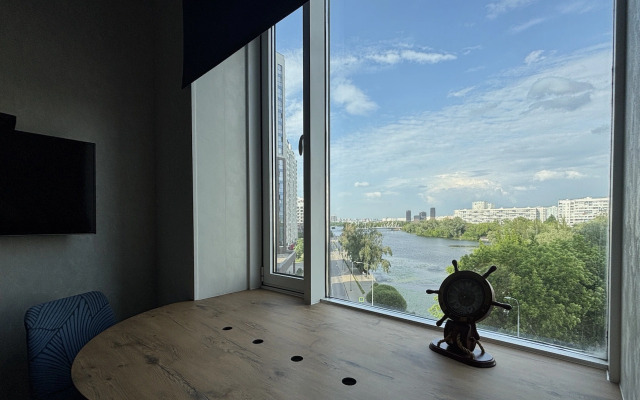 Апартаменты Двухместная студия с кухней Волна