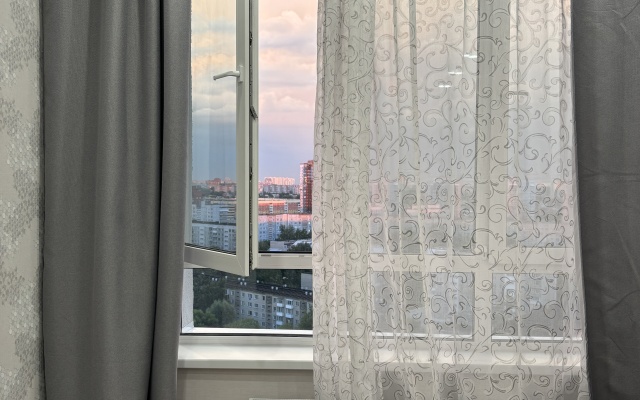 Студия с красивым видом из окна (кухня) — фото 2