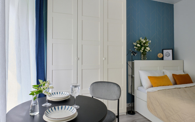 Апартаменты Riva Apart у метро Тушинская в тихом зелёном районе