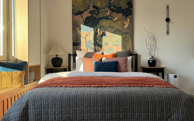 Квартира Дизайнерская студия с видом на главную реку Москвы