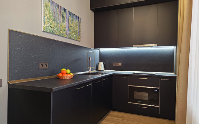 Apartamenty s terrasoj i mangalom. Otdel'naa spal'na. Zit' v Gorah.