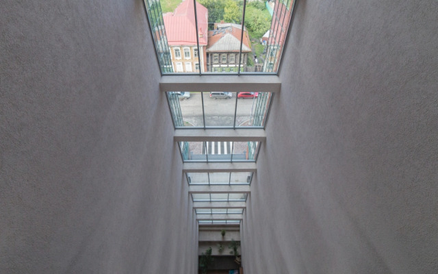 Апартаменты с видом на город и ванной