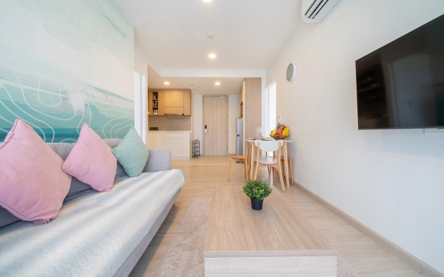 Charming 2bd in Laguna SkyPark Apartment