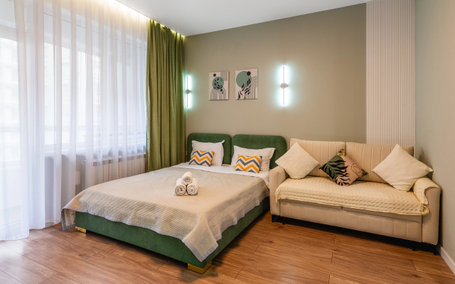 Utnaya studia Fistaschka v serdce goroda (170) Apartment