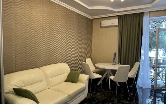 Квартира 382 с Балконом 7 Мин до Моря