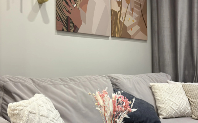 Квартира Стильная 1к у парка для 4х гостей