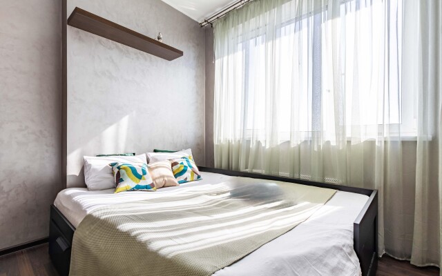 Однокомнатные апартаменты Stepanenkov с видом на город на Белинского 177а/3