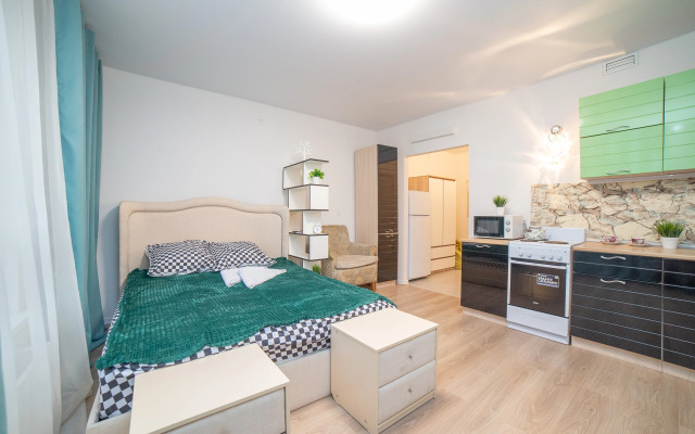 Квартира Уютная студия в 7 мин от ж/д Вокзала