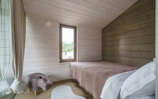 Частный дом пространства три тома у Финского залива