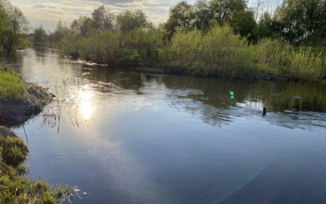 Частный дом у речки для семейного отдыха