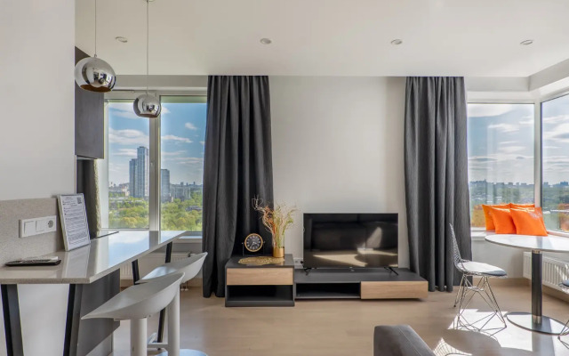 2 komn. De Luxe YES s vidom na VDNH i Ostankino Apartments