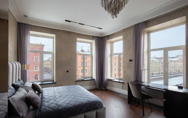 Апартаменты 4 комнаты на канале Грибоедова