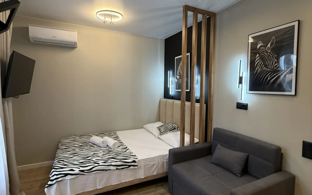 Апартаменты Атмосфера Черно белая