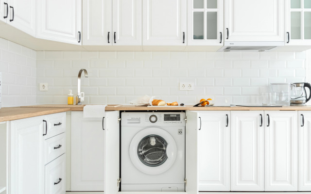 Апартаменты на 17 этаже в светлых тонах с видом на ЖК Тургенев , ФМР, Smart TV, комфорт и стиль by Depart Apart