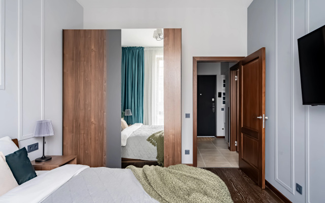 Квартира Nut на Манчестерской Satin home