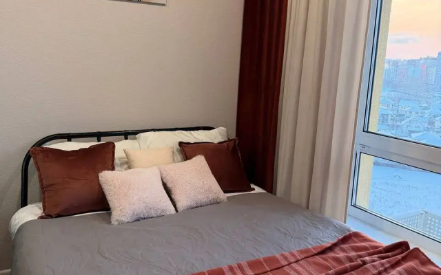 Квартира Уютная Cтудия Янтарь возле ТРЦ Сити Молл