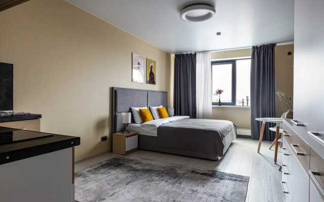 Апартаменты Стильные Апартаменты в Бизнес Квартале