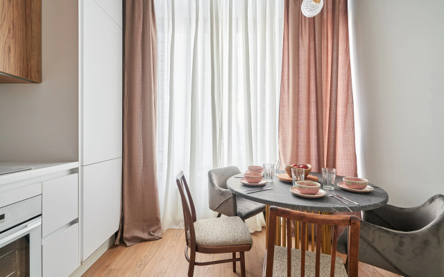 Квартира с двумя спальнями Новоданиловская 8