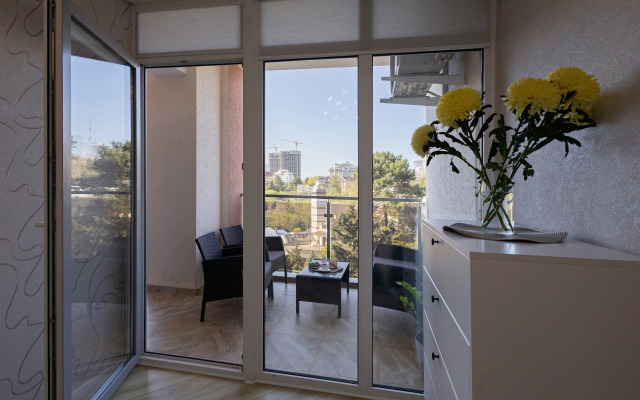 Апартаменты Двухкомнатные апартаменты с балконом в Светлана-парк