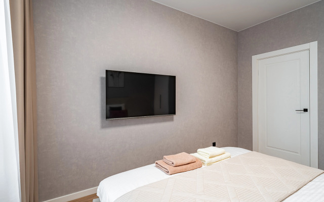 Квартира 1-к., 46 м², 3 кровати