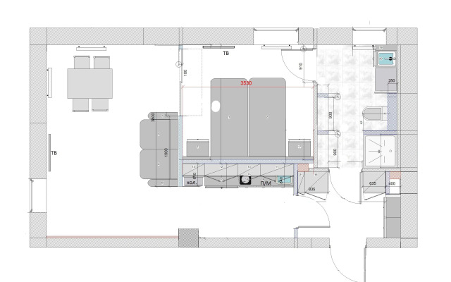Апартаменты на Приморском 78к2