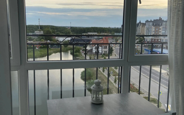 Апартаменты с видом на пруд