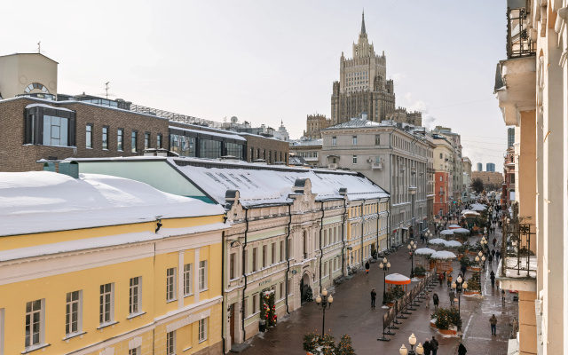 Квартира GM Apartments c Панорамным Видом на Арбат и Высотку Мид — фото 5