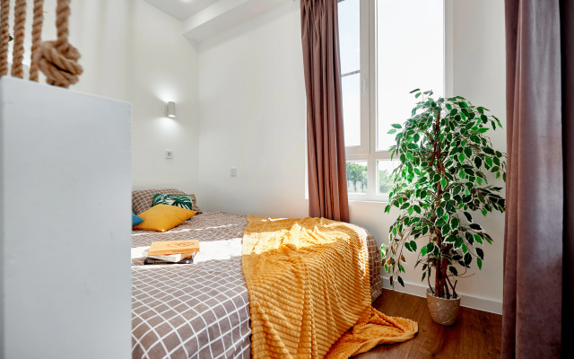 Uyutnaya Studiya s Vidom na Gory Apartment