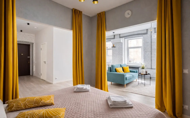 Квартира Уютная квартира-студия на Коломенской