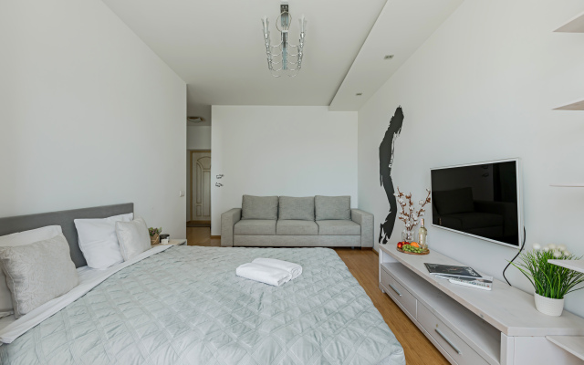 Lux Ryadom s Natsionalnoy Bibliotekoy i Dana Mall Apartments