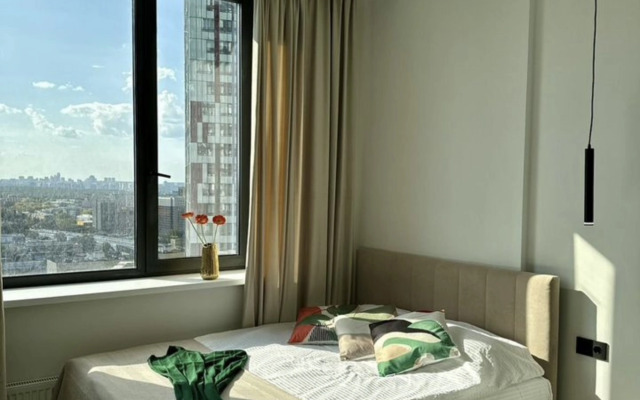 Квартира Уютная студия в 10 минутах пешком от Москва-Сити