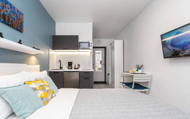 Studiya WestRooms V Tsentre U Ploschadi Pobedy (1) Apartments