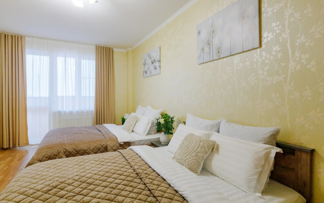 Апартаменты Большая квартира с видом на Волгу