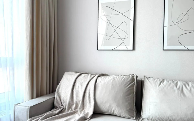 Квартира Стильная Евро 3-комнатная