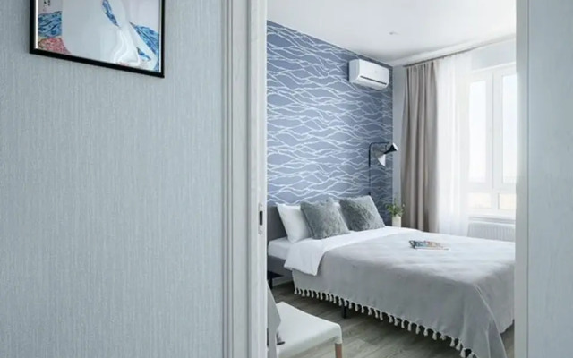 Апартаменты с красивым видом нa реку и гoрод