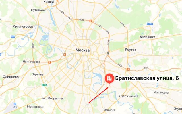 Апартаменты 2х-комнатные апартаменты на Братиславской