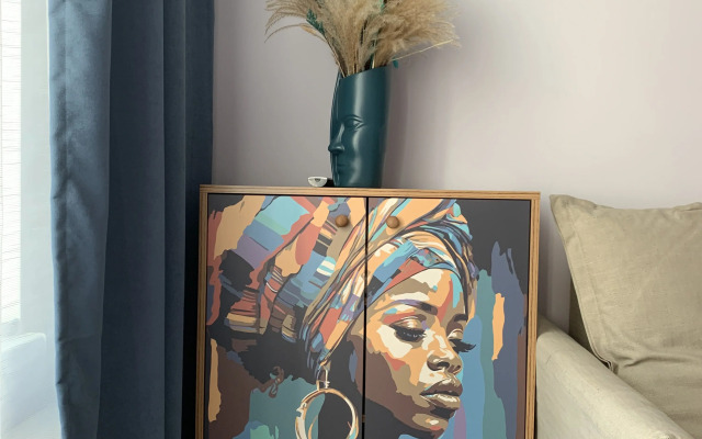 Квартира Тихая студия у метро Стахановская